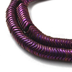 Electroplated Synthetic Non-magnetic Hematite Beads Strands&nbsp;G-B132-A01-01G