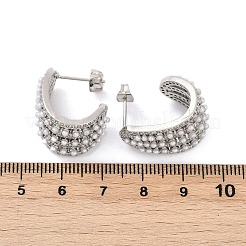 Brass Stud Earrings&nbsp;KK-U058-68P