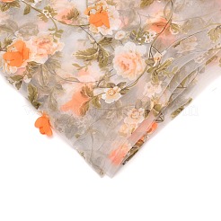 Polyester Organza Fabric&nbsp;DIY-WH0259-91C