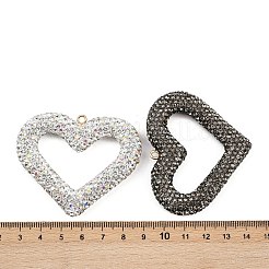 Alloy Clay Rhinestone Big Pendants&nbsp;RB-P038-03G