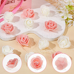 200Pcs 2 Colors 3D Foam Rose Ornament Accessories&nbsp;DIY-CP0008-67