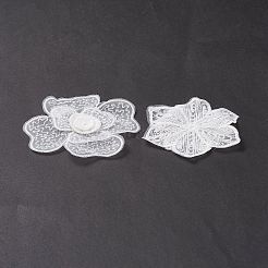 Polyester Lace Embroidery Sewing Ornament Accessories&nbsp;DIY-XCP0001-91