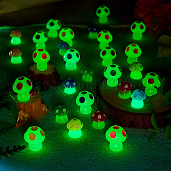 28Pcs 14 Style Luminous Resin Display Decoration&nbsp;RESI-TA0002-55