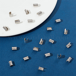 200Pcs Iron Folding Crimp Ends&nbsp;IFIN-GA0001-50A