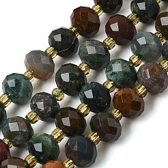 Natural Indian Agate Beads Strands&nbsp;G-D105-B02