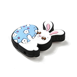 Easter Themed Silicone Focal Beads&nbsp;SIL-L006-A04