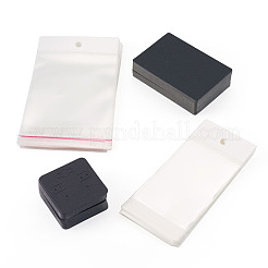 100Pcs 2 Styles Paper Earring Display Cards&nbsp;CDIS-TA0001-50