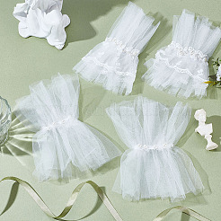 4Pcs 2 Style Lace Oversleeves&nbsp;AJEW-GA0008-16