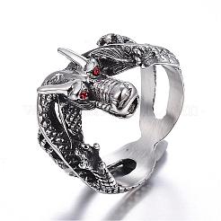316 Surgical Stainless Steel Rings&nbsp;RJEW-F054-02AS