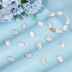 1 Strand Natural Baroque Pearl Keshi Pearl Beads Strands&nbsp;PEAR-SC0001-48