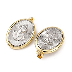 Brass Religion Pendants&nbsp;KK-K408-04G-02