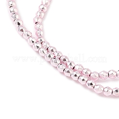 Electroplated Synthetic Non-magnetic Hematite Beads Strands&nbsp;G-A263-E01-01