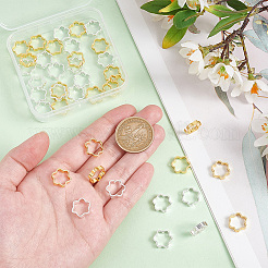 40Pcs 2 Colors Rack Plating Brass Bead Frames&nbsp;KK-PH0006-31