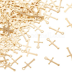 100Pcs Brass Pendants&nbsp;KK-TA0001-86G