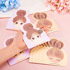50Pcs 2 Styles Hair Tie Display Cards&nbsp;CDIS-TA0001-28