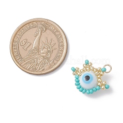Glass Seed Bead Pendants&nbsp;PALLOY-MZ00952