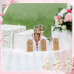 Alloy & ABS Plastic Imitation Pearl Pendant Decorations&nbsp;HJEW-OC00375