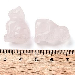 Natural Rose Quartz Carved Figurines&nbsp;DJEW-L023-B22