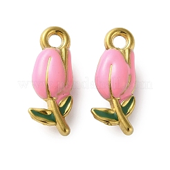 304 Stainless Steel Enamel Pendants&nbsp;STAS-B100-04G