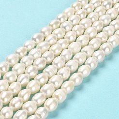Natural Cultured Freshwater Pearl Beads Strands&nbsp;PEAR-E016-171