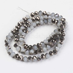 Electroplate Glass Beads Strands&nbsp;EGLA-A034-J3mm-P03