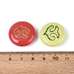 Handmade Porcelain Ceramic Beads&nbsp;PORC-T134-23M