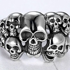 Alloy Cuff Rings for Men&nbsp;FS-WG585DC-01