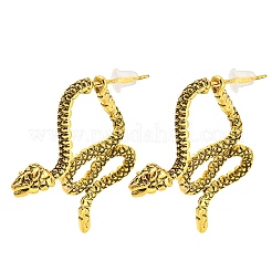 Alloy Front Back Stud Earrings&nbsp;EJEW-B031-03AG