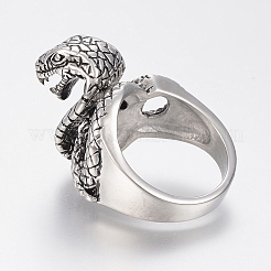 304 Stainless Steel Finger Rings&nbsp;RJEW-G091-07