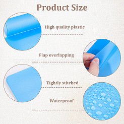 10Pcs 10 Colors Rectangle PVC Pen Bag for Doctor Nurse&nbsp;AJEW-CP0009-33