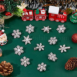 12Pcs 6 Styles Christmas Alligator Hair Clips&nbsp;PHAR-FH0001-07
