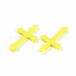 Opaque Acrylic Pendants&nbsp;SACR-WH0017-01F