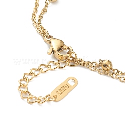 304 Stainless Steel Multi-strand Bracelets&nbsp;BJEW-F396-16G