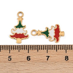 304 Stainless Steel Enamel Pendants&nbsp;STAS-G357-01G-02