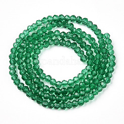 Transparent Glass Beads Strands&nbsp;GLAA-R135-2mm-13