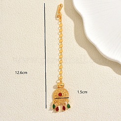 Brass Hair Bobby Pins Indian Forehead Chains&nbsp;XI2552