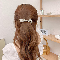 Alloy Crystal Rhinestone Hair Barrettes&nbsp;PHAR-D011-05LG