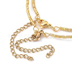 Plated Glass Bugle Beaded Bracelets Sets&nbsp;BJEW-JB05493-02