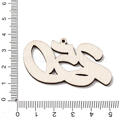 Independence Day Printed Wooden Big Pendants&nbsp;WOOD-B012-01B