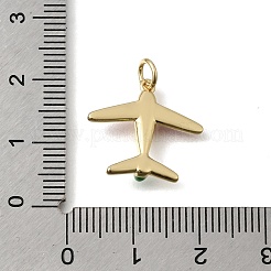 Brass Enamel Pendants&nbsp;KK-C255-32G