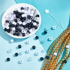 Rondelle Plastic Beads&nbsp;DIY-WH0011-44B