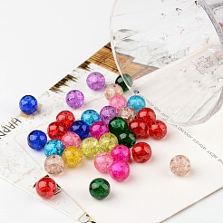 Mixed Crackle Glass Beads&nbsp;X-CCG-Q001-10mm-M