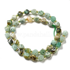 Natural Chrysocolla & Lapis Lazuli Beads Strands&nbsp;G-M443-B03-02
