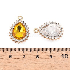 Alloy Glass Pendants&nbsp;PALLOY-N176-76KCG