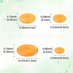 50Pcs Resin Beads&nbsp;RESI-YW0004-31A