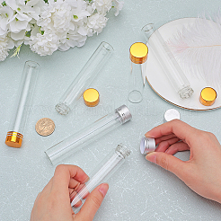 24Pcs 2 Colors Clear Glass Bottles Bead Containers&nbsp;CON-SC0001-13C-01
