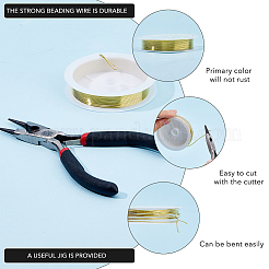 1 Set ABS Plate with Zinc Alloy Sticks and 1Pc Carbon Steel Round Nose Pliers&nbsp;TOOL-DC0001-14