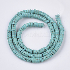 Synthetic Turquoise Beads Strands&nbsp;X-TURQ-S282-22C