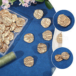 30Pcs 1-Hole Alloy Shank Buttons&nbsp;BUTT-CA0001-68