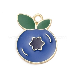 Alloy Enamel Pendants&nbsp;ENAM-A011-02G